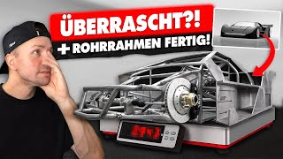 Überraschendes Gewicht? + Rohrahmen fertig! 🔥 | Wir bauen ein eigenes Auto – Folge 17