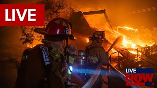 LIVE California Fires: Palisades fire, Eaton fire, Hurst fire, Woodley fires, Sunset fire