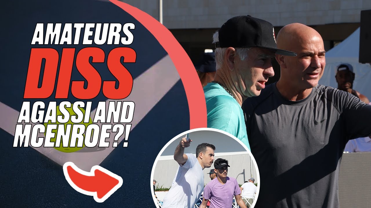 These Pickleball Players REALLY Said They Could BEAT Andre Agassi and John McEnroe?!