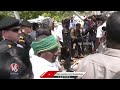 AP CM Chandrababu Inspects Praja Vedika Demolished By YS Jagan | V6 News  - 02:57 min - News - Video