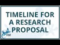 Create a Timeline for a Research Proposal  Quick and Easy in MS Word