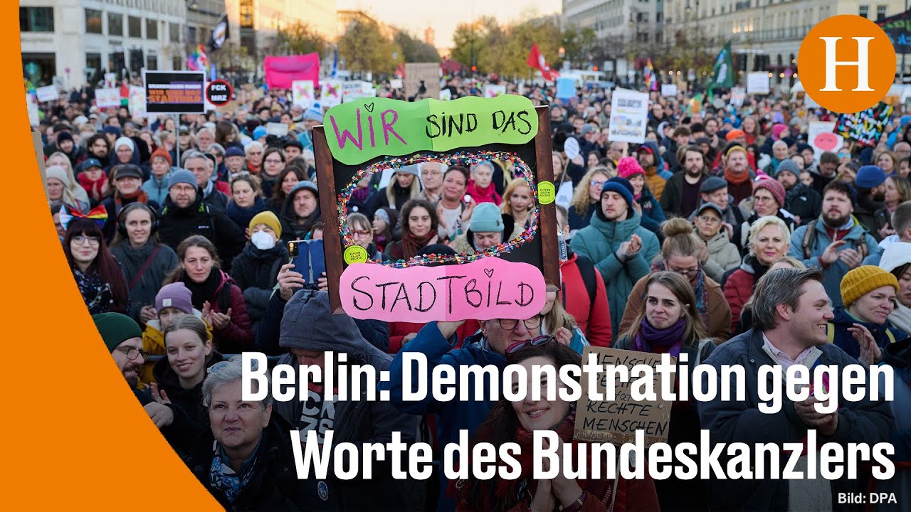 Migration: Protest nach „Stadtbild“-Äußerung von Merz