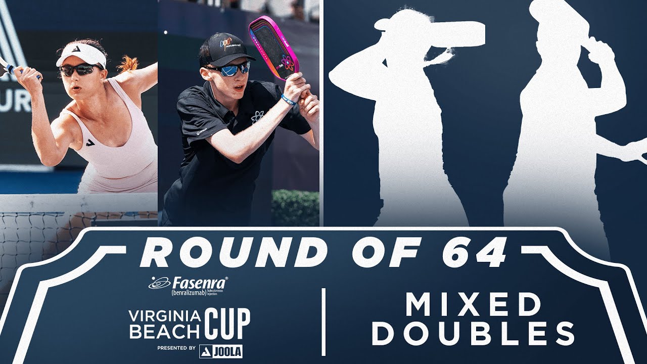 Bright/Klinger v Rodriguez/Bieger at the Fasenra Virginia Beach Cup presented by Joola