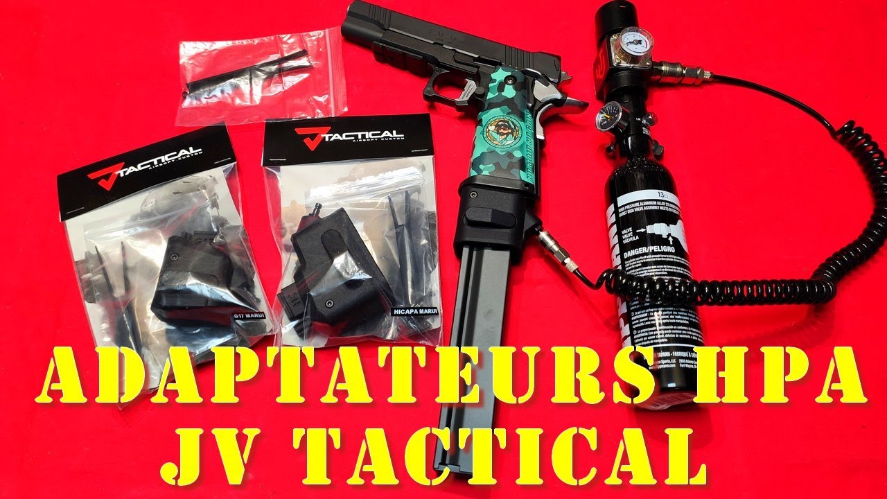 Gear - JV Tactical - Adaptateurs HPA [French]