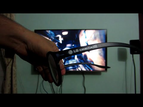Passive 3D Settings and Modes Review - LG WebOs led Tv 2014 - 42LB6700 - Using Real D Glass - India