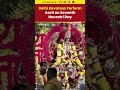 Delhi Devotees Perform Aarti on Seventh Day of Navratri at Jhandewala Devi Mandir