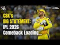 CSK Sign Off in Style | Dhoni’s Legacy & Comeback Hopes for 2026 💛 | #IPL2025