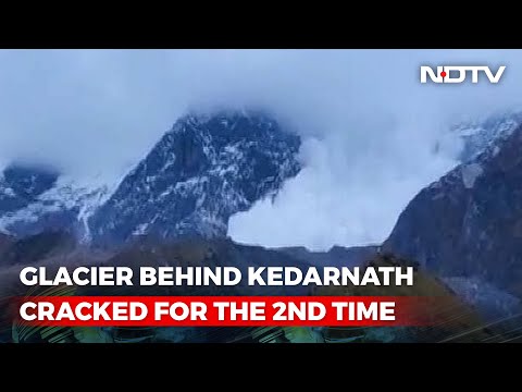 Video: Huge Avalanche hits mountains around Kedarnath Temple
