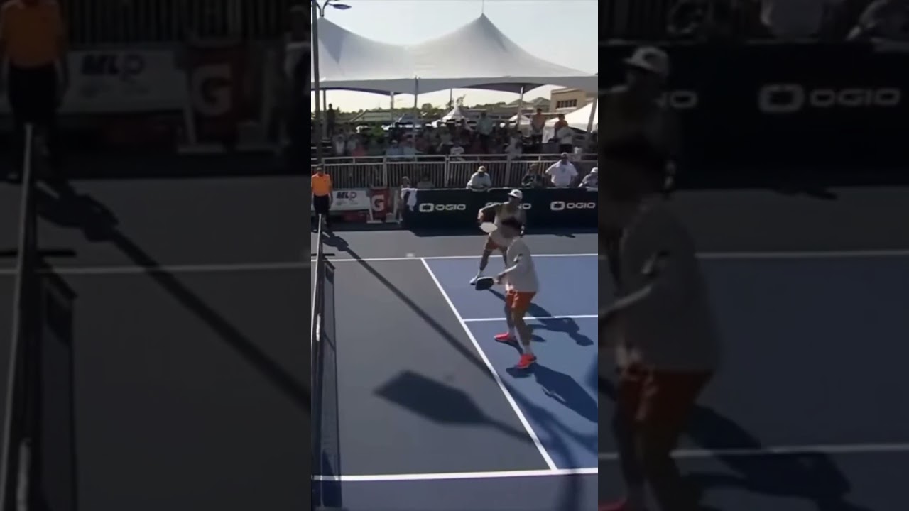 NY Hustlers vs. Orlando Squeeze | Premier Level | MLP Kansas City 2024 (1) #shorts #pickleball