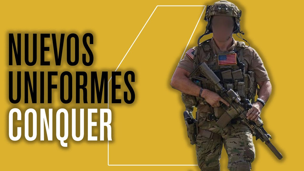 NUEVOS UNIFORMES TÁCTICOS DE CONQUER | CÓMO PARECER UN SPECIAL FORCE