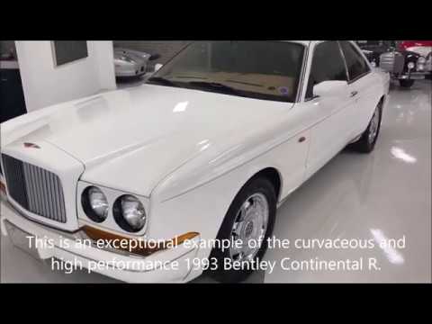 video 1993 Bentley Continental R