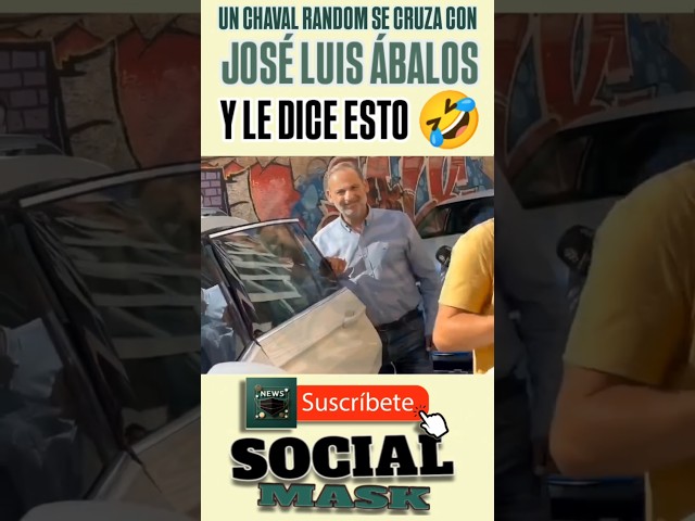 Un CHAVAL RANDOM se CRUZA con JOSÉ LUIS ÁBALOS y le DICE ESTO 🤣