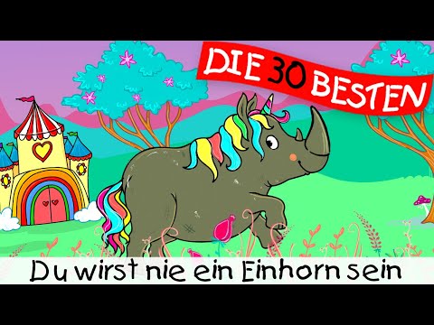 Du wirst nie ein Einhorn sein || Kinderlieder zum Mitsingen und Bewegen