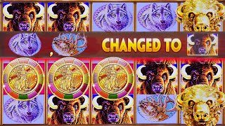 UPGRADED on the $4.50 MAX BET ➤ BUFFALO GOLD REVOLUTION
