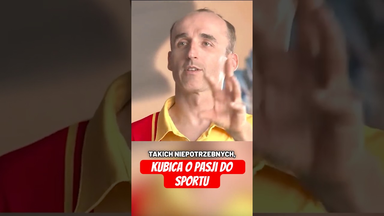 Kubica o pasji do sportu #shorts