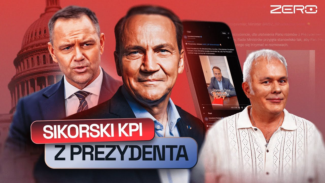MAZUREK: THE GOVERNMENT PUTS NAWROCKI ON A MINE BEFORE THE gathering  WITH TRUMP