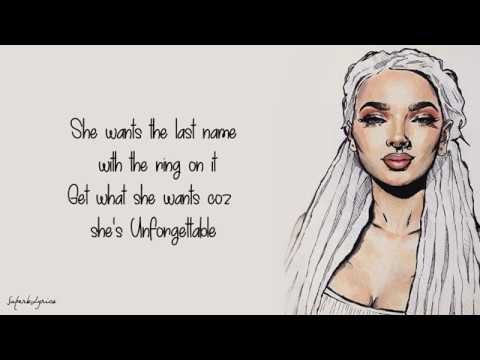Zhavia - Unforgettable / Lyrics (THE FOUR)