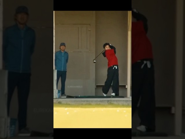Pro golfer sees talented kid #series #shorts #stick