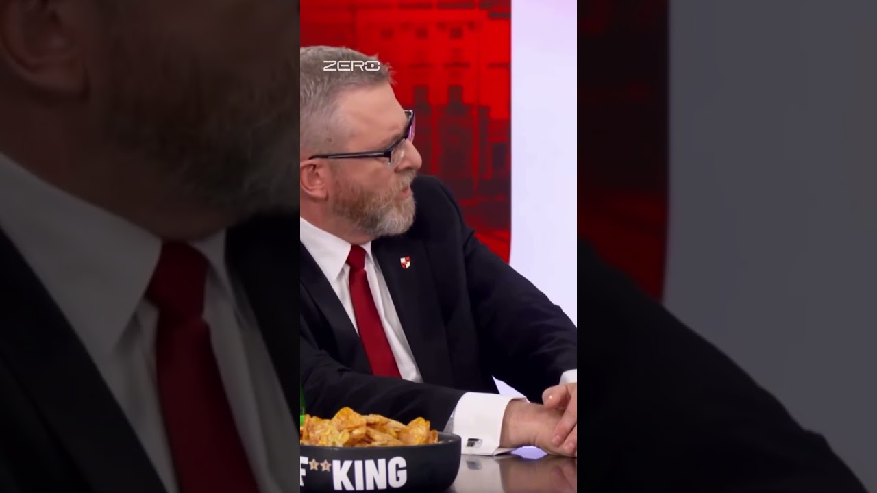 GRZEGORZ BRAUN WYJAŚNIA SYTUACJE Z GAŚNICĄ