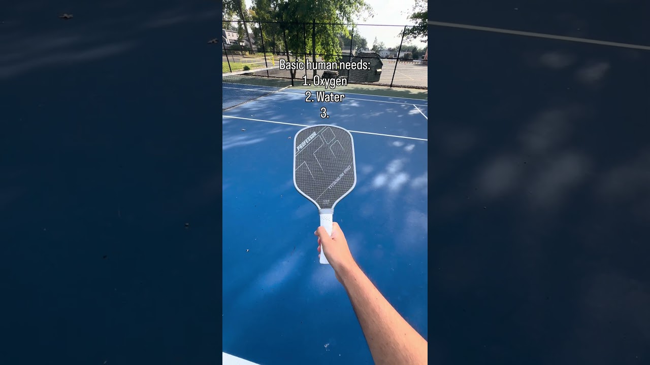 Basic Human Needs… #pickleball
