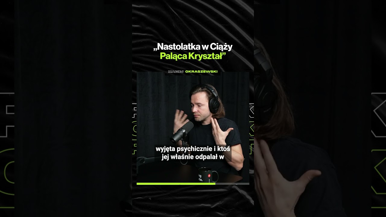 "Nastolatka w Ciąży Paląca Kryształ" – ft. Maciej Okraszewski (premiera w czwartek o 19:00)
