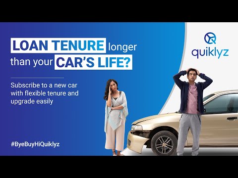 Quiklyz a new car with Flexible Subscription Tenure