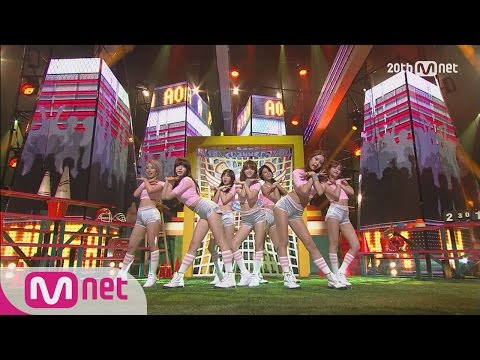 AOA - 'Heart Attack' M COUNTDOWN 150625 COMEBACK Stage Ep.430