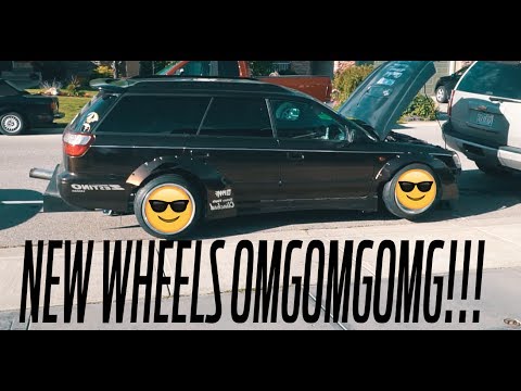 LOWERING THE LEGACY EVEN MORE! + new wheels!?!?!?!?
