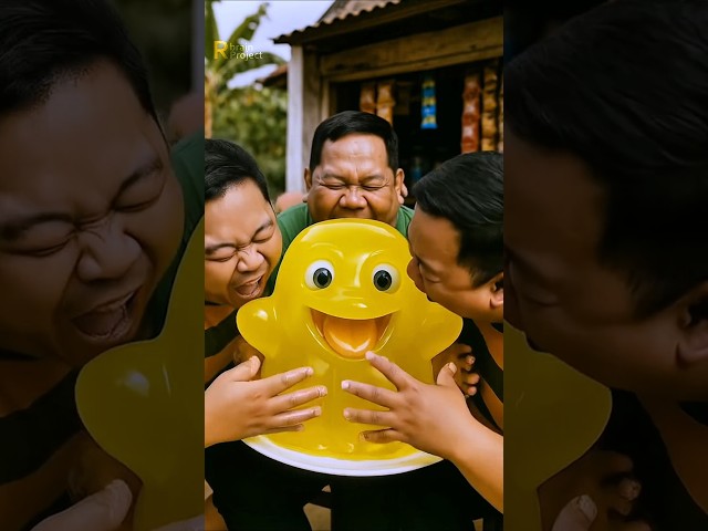 MAKAN JELLY DINO KUNING BERUBAH JADI KOCAK🤣