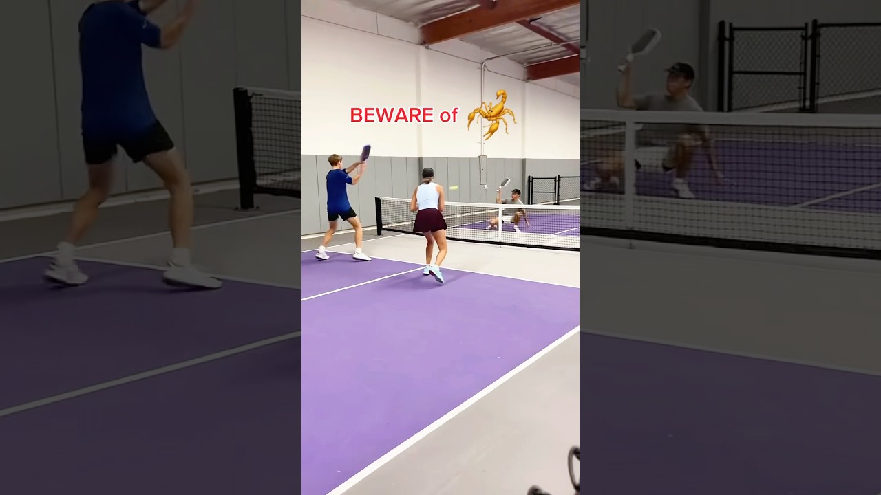 Scorpion Pickleball Shot 🦂