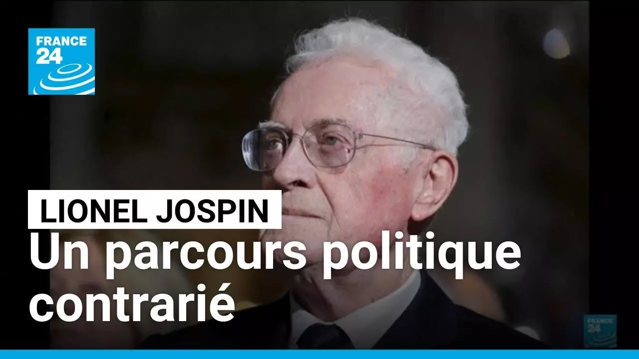 Lionel Jospin : le parcours contrarié d’un acteur majeur de la gauche plurielle • FRANCE 24