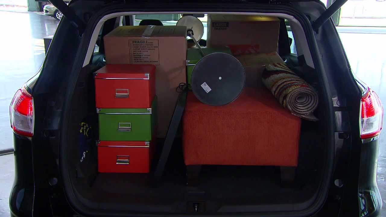 Ford escape capacity luggage #3