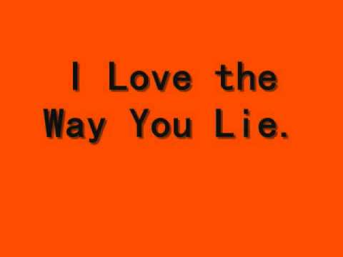 Love the Way You Lie(clean version)Lyrics -Eminem ft. Rihanna - YouTube