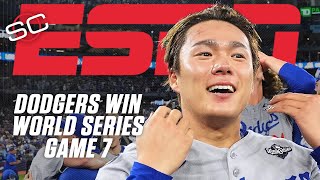 Dodgers Repeat 🏆🏆 Tim Kurkjian reacts to ‘the greatest World Series’ he ever covered | SportsCenter