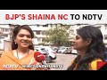Elections In Mumbai | BJP Leader Shaina NC: If You Dont Vote You Dont Have Right To Criticise