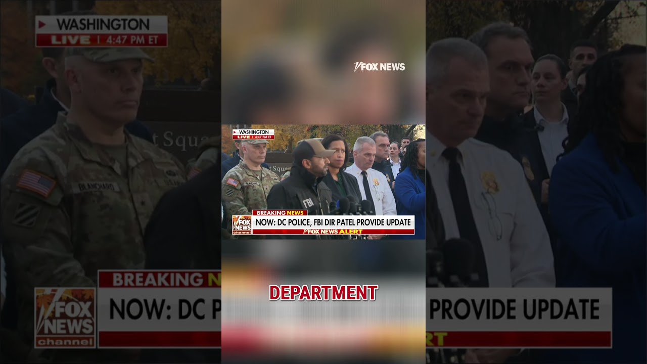 BREAKING: FBI Director Patel provides update on DC National Guard shooting #shorts #foxnews #news