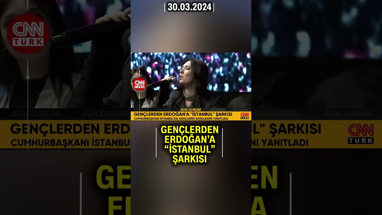 Gençlerden Erdoğan'a "İstanbul" Şarkısı! #Shorts