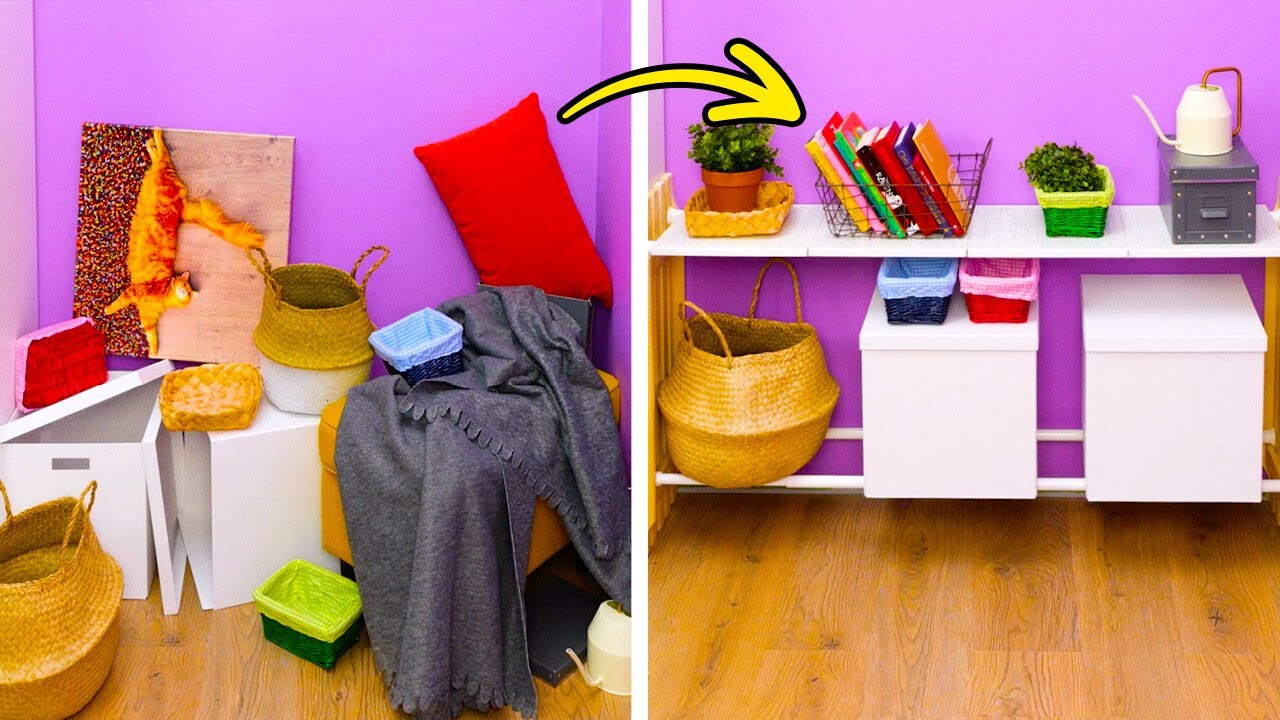 🛋️ Space-Saving Organization Hacks – Maximize Every Inch! 📦✨