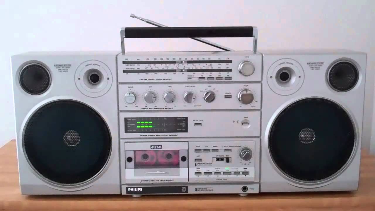 Philips D Boombox Ghettoblaster Collection Youtube