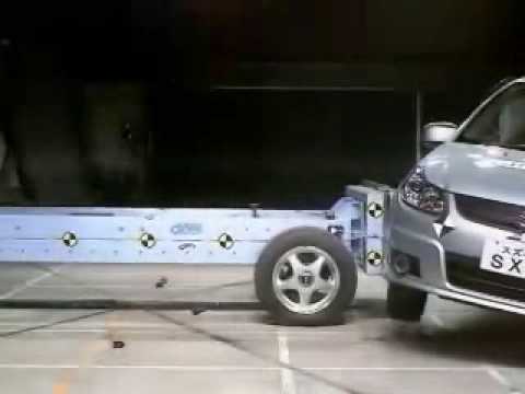 Видео краш-теста Suzuki Sx4 с 2006 года
