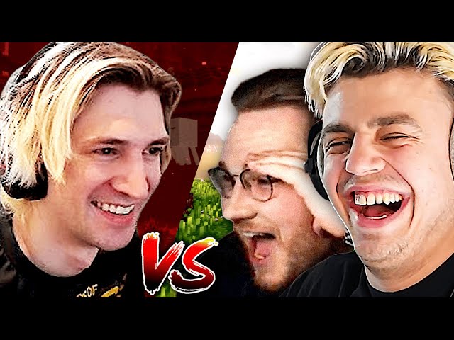 XQC vs. Papaplatte, ohnePixel, FURI & Yamato - Minecraft Manhunt