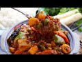 రెస్టారెంట్స్ కంటే గొప్పగా సీక్రేట్స్తో కడాయి మసాలా | Mix Veg Kadai Masala with powder @Vismai Food  - 04:00 min - News - Video