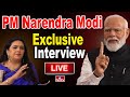 LIVE | PM Narendra Modi Exclusive Interview | PM Modi LIVE  | hmtv