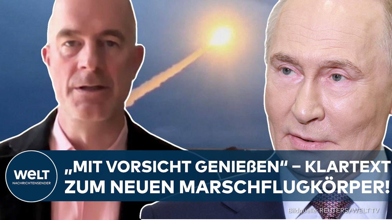 UKRAINE-KRIEG: Putin brüstet sich! – Mölling mit Klartext zum neuen Marschflugkörper!