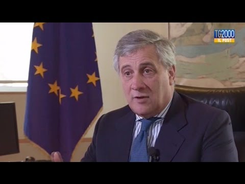 Bruxelles, intervista al Presidente Parlamento Europeo