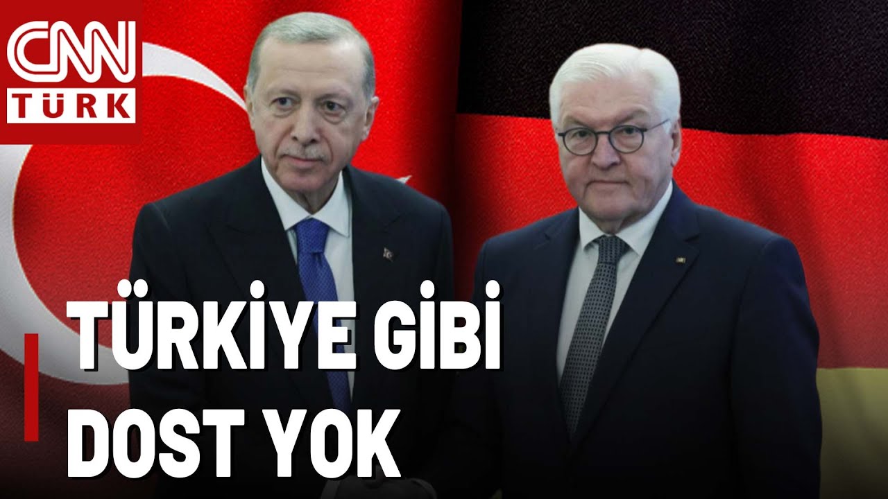 Almanya Cumhurbaşkanı Ankara'da! Erdoğan ve Steinmeier Ne Konuştu? | CNN TÜRK