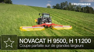 Combinaisons de fauche NOVACAT H 9500 & H 11200 – Points forts