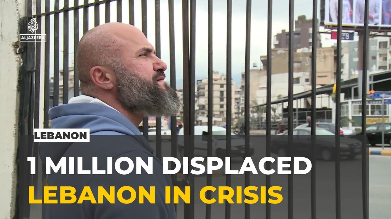 Lebanon Crisis Deepens: 1 Million Displaced as Israeli Offensive Continues