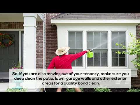 Outdoor Cleaning Tips for a Successful Bond Clean