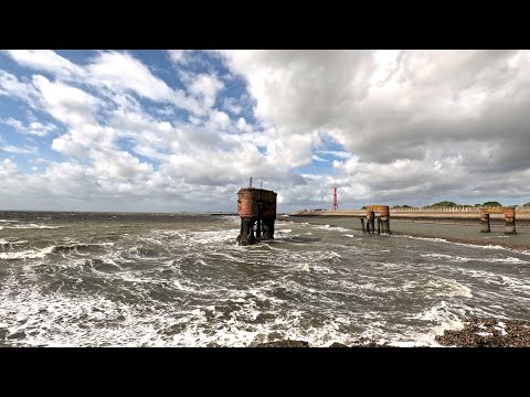 Erster Herbststurm Nordsee 2025 - Butjadingen